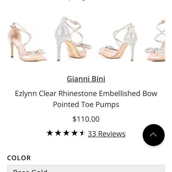 • Gianni Bini Crystal Heels • - Picture 9 of 9